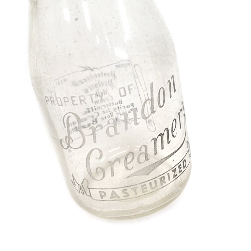 Antique milk bottle...