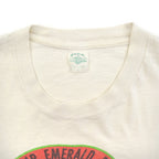 1950s BSA CAMP EMERALD BAY Skull Motif T-Shirt... Fits like L