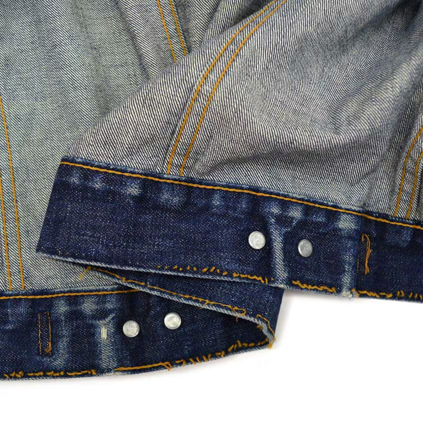 1960's LEVI'S 70505 BIG-E DENIM JACKET ... Fits like 46
