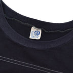 1980's ARTEX BLACK & DARK NAVY WSU FOOTBALL SHIRT ... XL