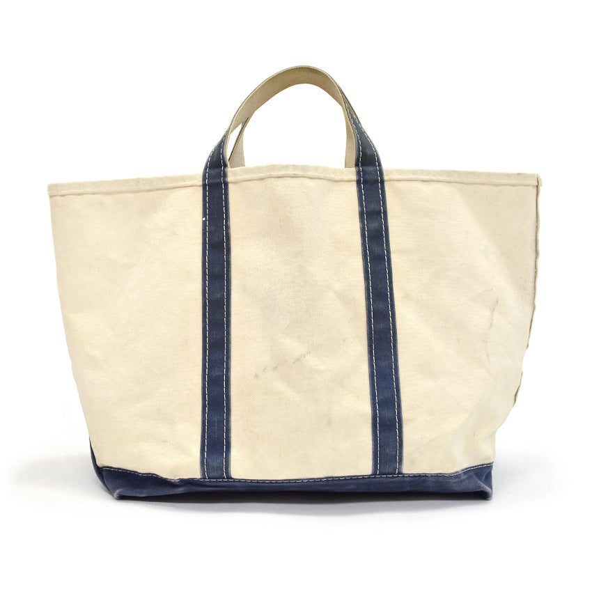 1980's LLBEAN BOAT AND TOTE BLUE... LARGE