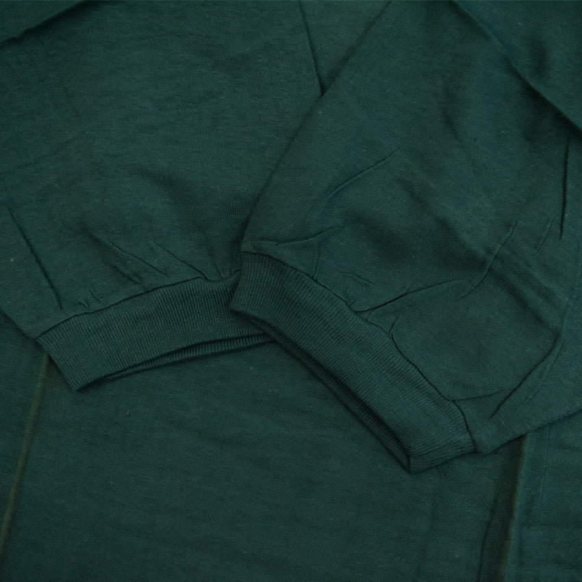 1980's DEADSTOCK EUREX パキ綿 POCKET PACK TEE FOREST GREEN ... XL