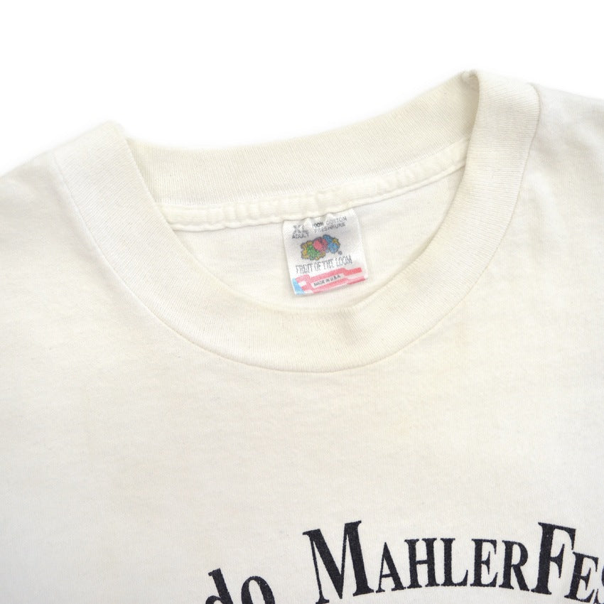 1990's FRUIT OF THE LOOM MAHLER Composer T-SHIRT ... XL