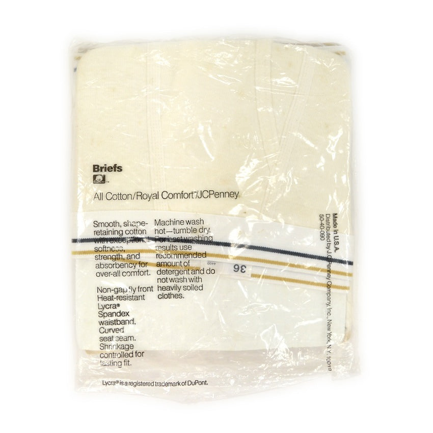 DEADSTOCK JCPenney Briefs, 3-pack... 36
