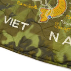 1960s DEADSTOCK VIETNAM TOUR JACKET (Vietnamese Tour Jacket) Camo 68-69... Excellent Condition