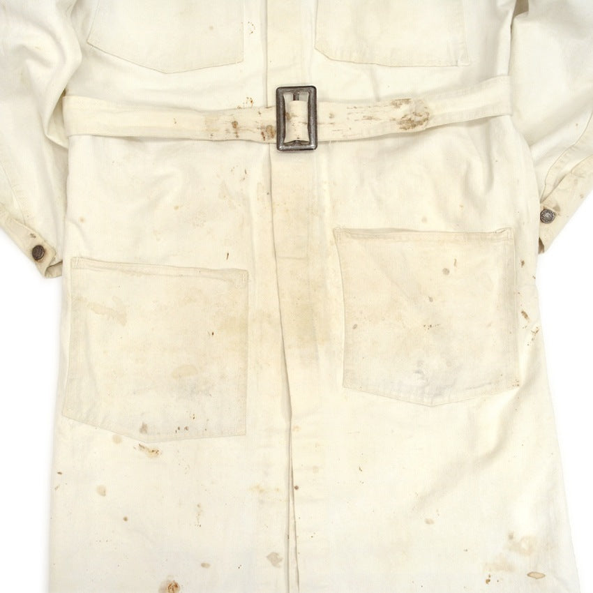 1930's〜 OLD MECHANIC WORK COAT 非対称ポケット ... 40R