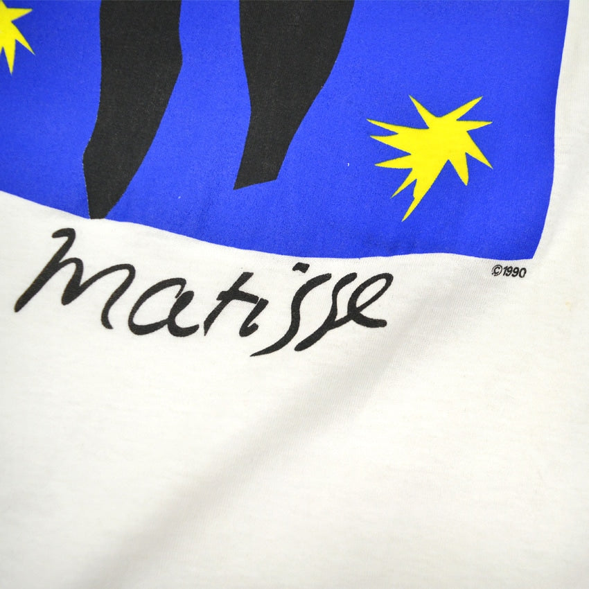 1990s Deadstock Masterpiece Tee Henri Matisse Jazz T-shirt ... L