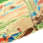 1960's South Pacific Aloha Rayon Shirt ... XL