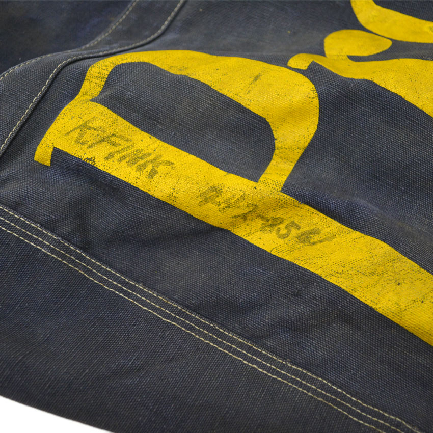 1950s Press Newspaper Bag, Eggplant Navy Blue...