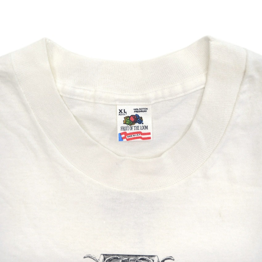 1990s Deadstock Fruit of the Loom Michelangelo Creation of Adam T-Shirt... XL