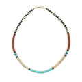 SANTO DOMINGO TURQUOISE & SHELL NECKLACE... NEW