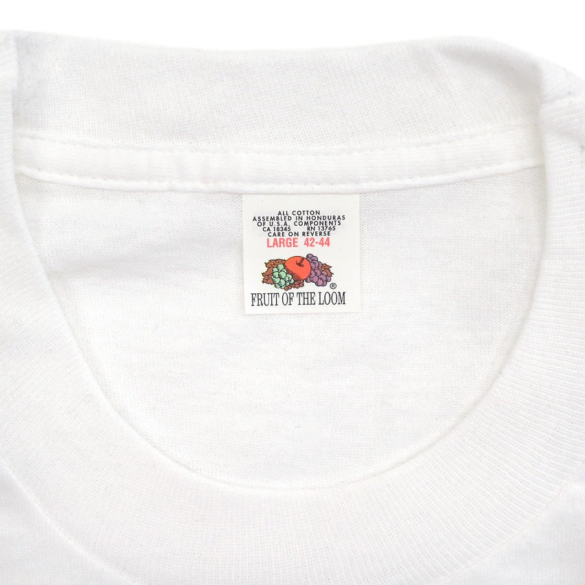 1980's~ DEADSTOCK FRUIT OF THE LOOM 3PACK TEE... L