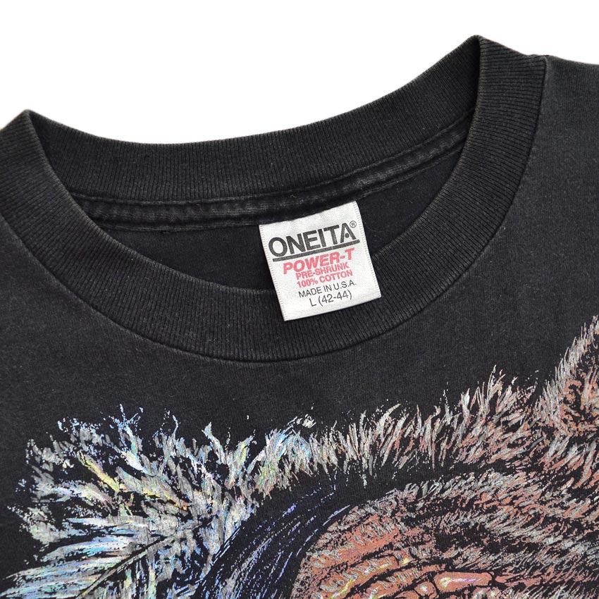 1990's ONEITA STAND OUT DESIGNS GRAPHIC T-SHIRT...L