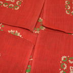 1920's~ DEADSTOCK FLORAL TURKEY RED BANDANA...