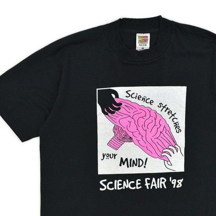 1990's SCIENCE STRETCHES YOUR MIND T-SHIRT...L