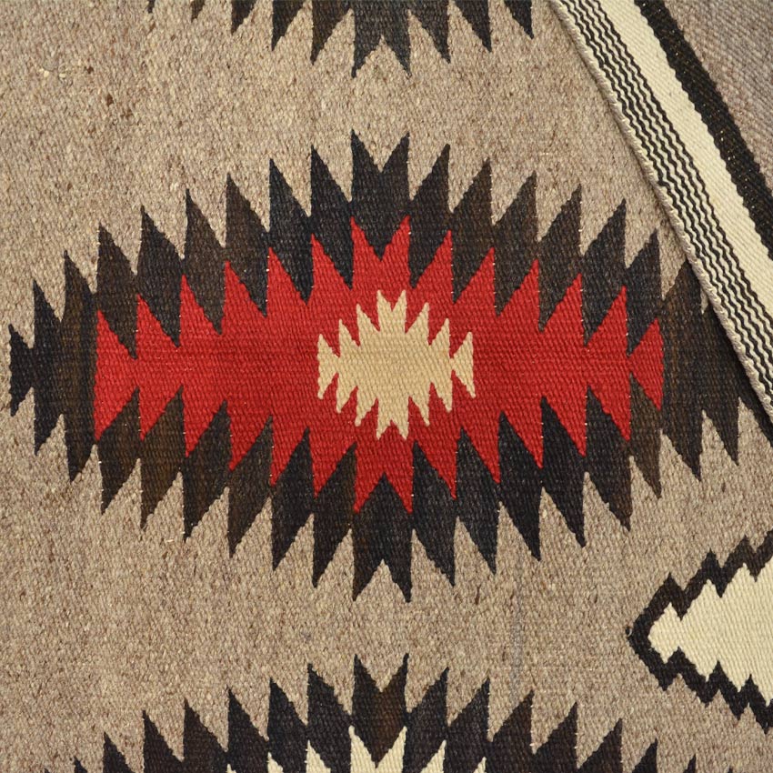 c.1940's NAVAJO RUG EYE DAZZLER ... 104cm×51cm