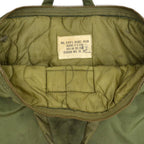 1970's USNAVY BAG, FLYER'S, HELMET LEATHER PATCH...