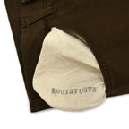 1960's LEVI'S 518 BIG-E BROWN Katsuragi COTTON TWILL PANTS ... W33 L33