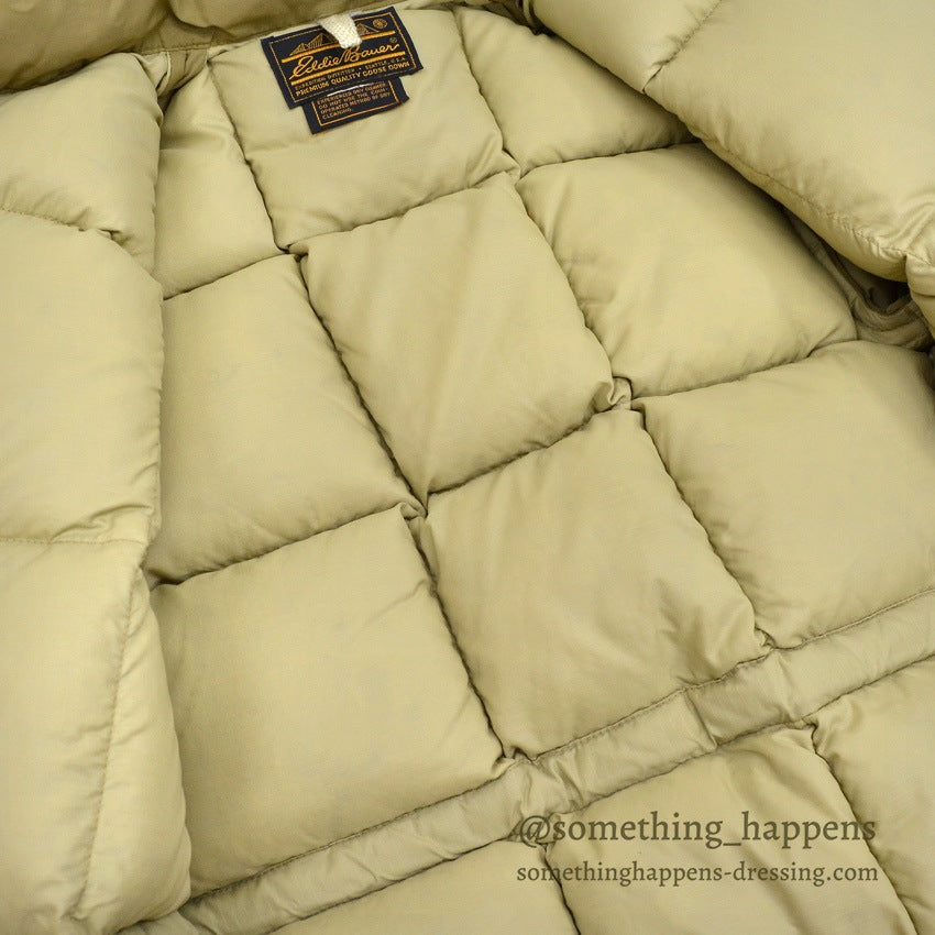 1970's~ EDDIE BAUER KARAKORAM PARKA DOWN JACKET TAN ... Fits like S