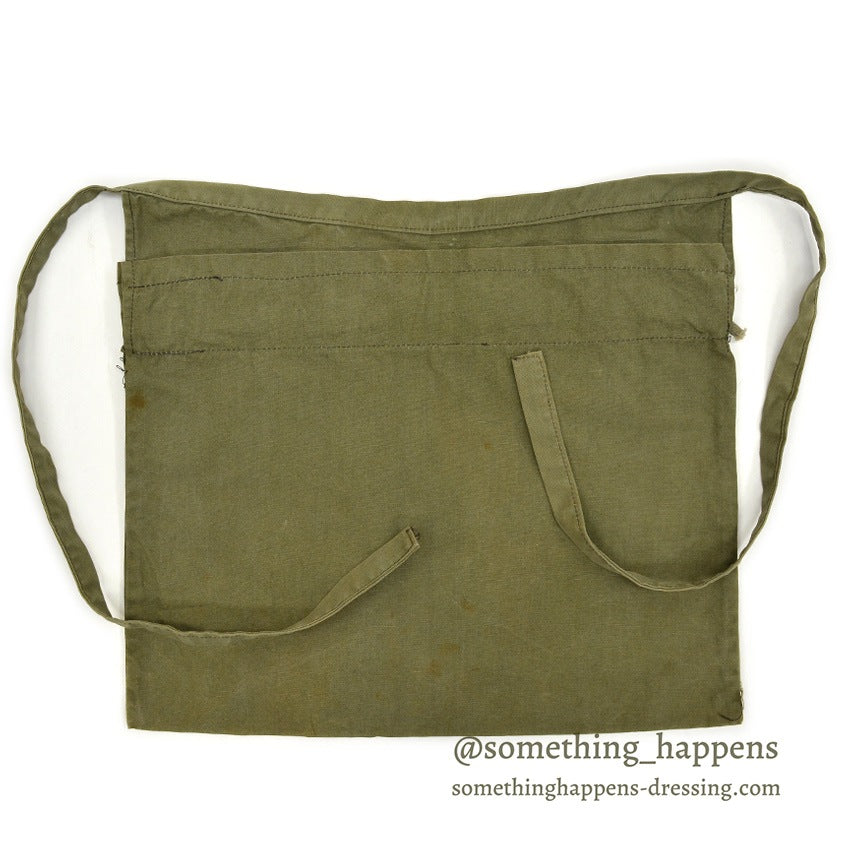 1940's AMERICAN RED CROSS WW2 POPLIN APRON DITTY BAG  ...