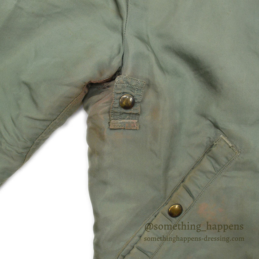 1950's USAF MA-1 FLIGHT JACKET ALBERT TURNER & CO., INC. ... MEDIUM