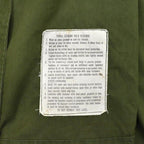 1970's USARMY M-65 PARKA, SHELL...S