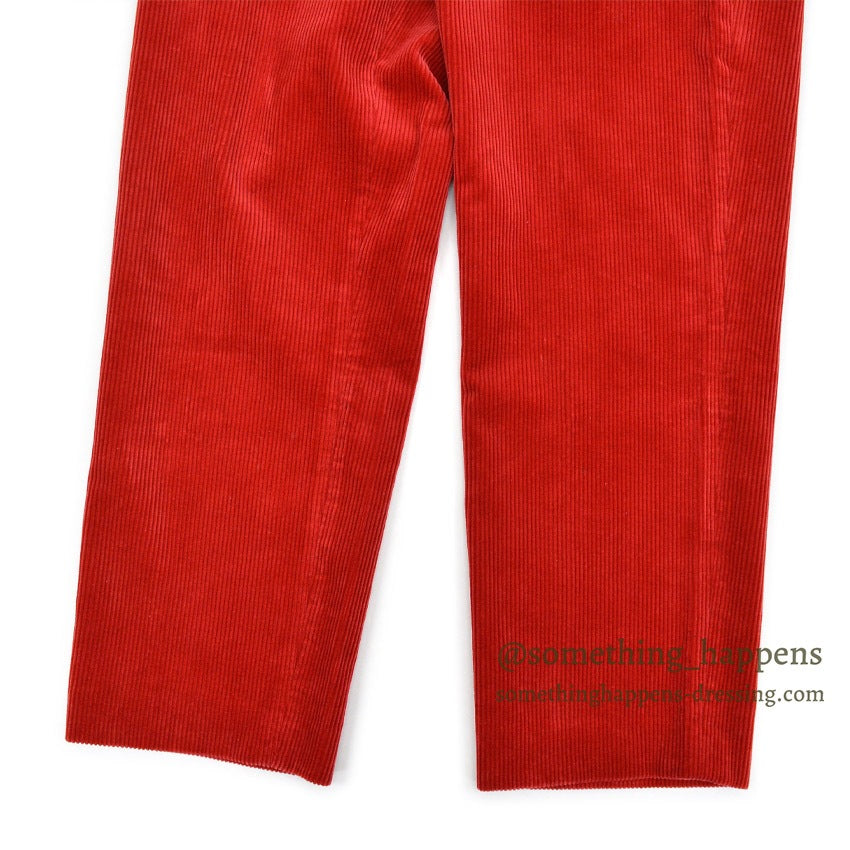 POLO by RALPH LAUREN RED CORDUROY SLACKS... W32 L28