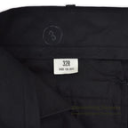 1970's U.S.G.I. BLACK TROUSERS, MEN'S, POLYESTER/WOOL TROPICAL ... 32R