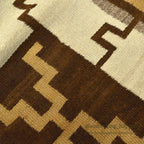 c.1920's J.B.MOORE SWASTIKA CRYSTAL STORM PATTERN NAVAJO RUG... 171cm×91cm