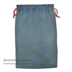 1940's AMERICAN RED CROSS WW2 BLUE COTTON DITTY BAG SUN FADED ...