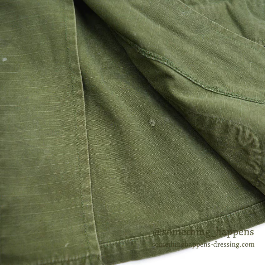1960's USARMY JUNGLE FATIGUE JACKET...X-SMALL-SHORT