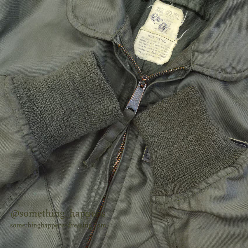 1970's USCG CWU-36/P SUMMER FLIGHT JACKET ... Fits like S