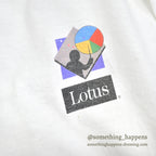 1990's ALORE LOTUS FREELANCE GRAPHICS L/S T-SHIRT ... L