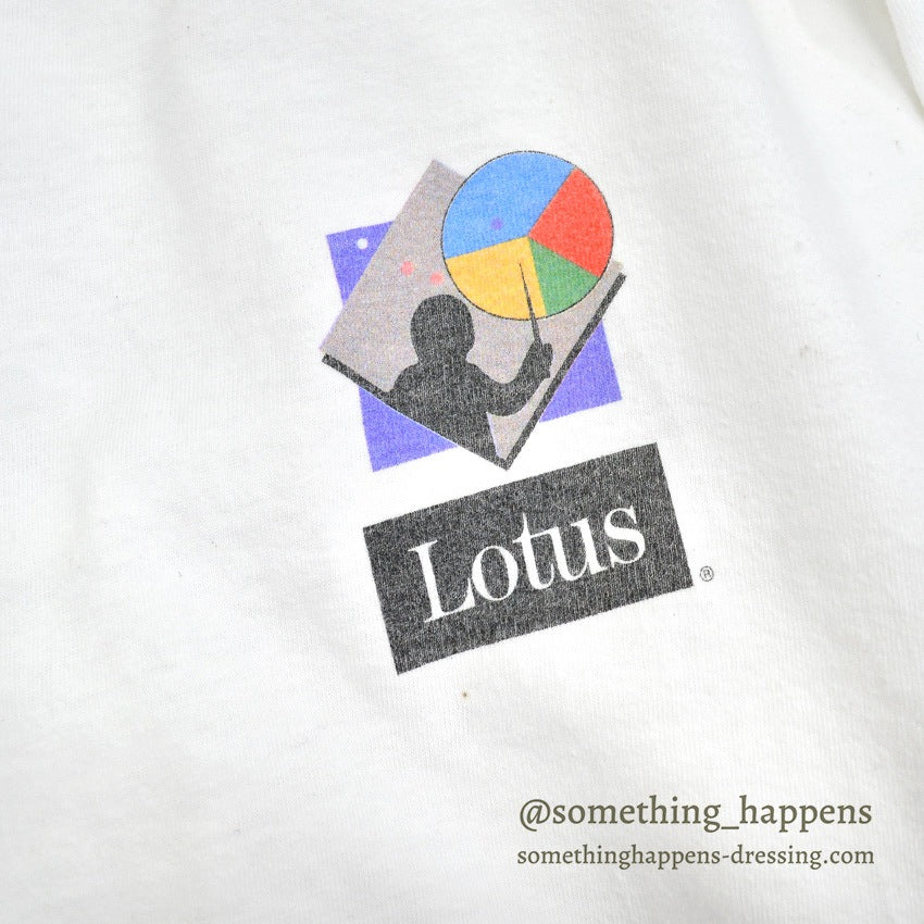 1990's ALORE LOTUS FREELANCE GRAPHICS L/S T-SHIRT ... L