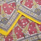 〜1960's LAGUNA ORIENTAL PATTERN S/S BOX SHIRT ... M