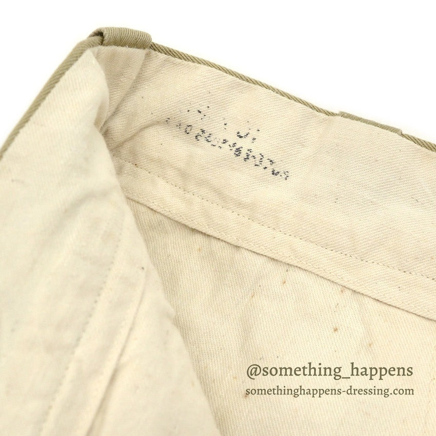 1950's USARMY TROUSERS MEN'S, COTTON UNIFORM TWILL... W31/L30