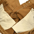 1970's CARHARTT BROWN DUCK WORK PANTS... W31/L27