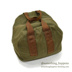 1950's USNAVY KOREAN WAR HELMET BAG...