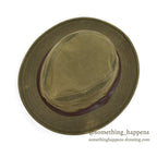 OLD FILSON TIN CLOTH PACKER HAT...XL