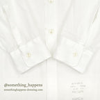 1960's MANHATTAN WHITE COTTON L/S SHIRT ... 15