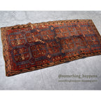 OLD TRIBAL RUG ... 214cm/98cm