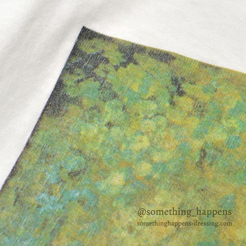 1990's STAFFORD BLAINE Edgar Degas Blue Dancers L/S T-SHIRT ... M