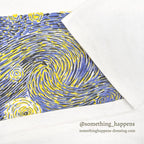 1990's Van Gogh THE STARRY NIGHT ART PRINT T-SHIRT... Fits like L