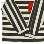 1950's VARSITY JAIL BIRDS STRIPES COSTUME SHIRT...L