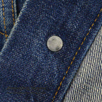 1970's Levi's 70505 small-e DENIM MOTORCYCLE JACKET... 40
