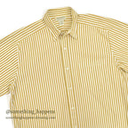 1980's BANANA REPUBLIC SAFARI & TRAVEL STRIPE SHIRT ... M