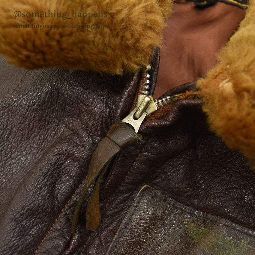 1940's U.S.NAVY M-422A FLIGHT JACKET WILLIS AND GEIGER INC. ... 38