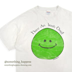 1990's HANES HAVE AN IRISH DAY! SMILEY FACE T-SHIRT ... XL