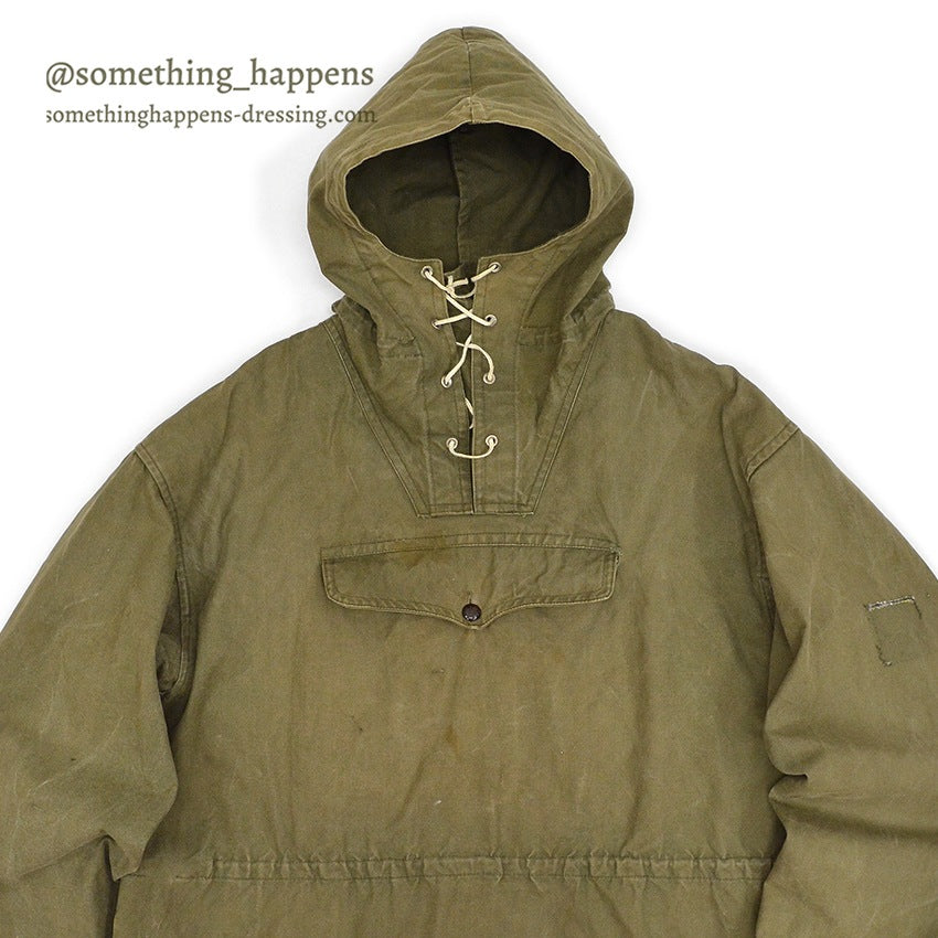 BULGARIAN MILITARY COTTON CANVAS PULLOVER PARKA...