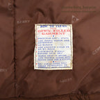1970's GERRY DOWN SLOPE COAT BROWN... L